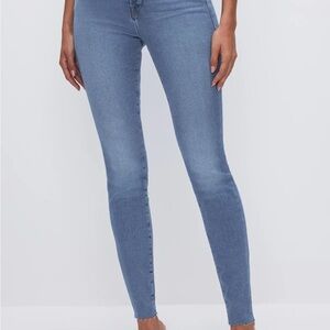 Good American Women's Blue Skinny Jeans